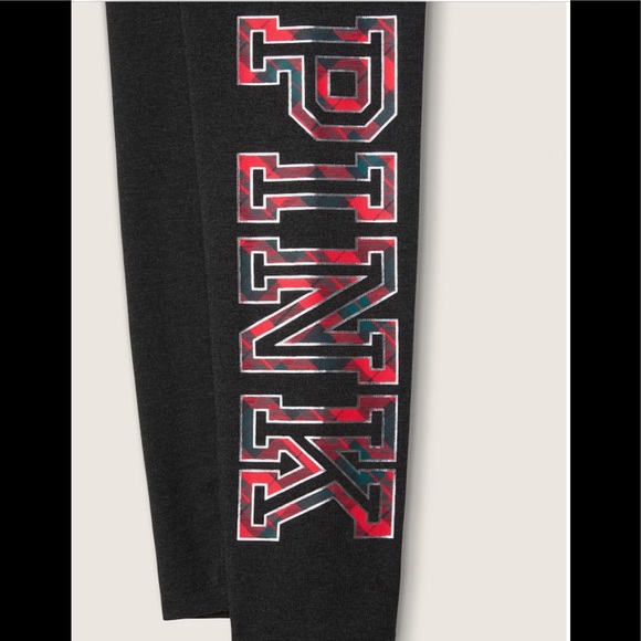 Pink Victoria’s Secret Cotton High Waist Full Length Legging NWT - Picture 5 of 8